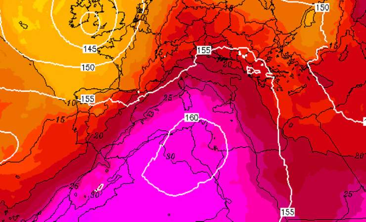 Meteo, fiammata di caldo