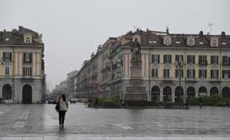 La pioggia verso il Sud