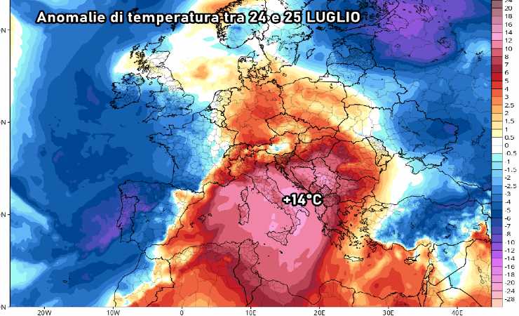 Valori di picco, meteo