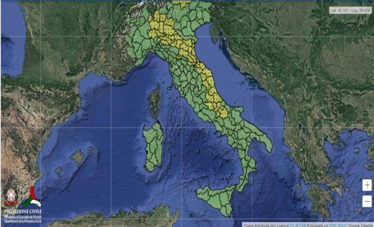 Allerta meteo