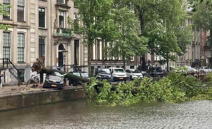 Meteo, le tempeste nei Paesi Bassi