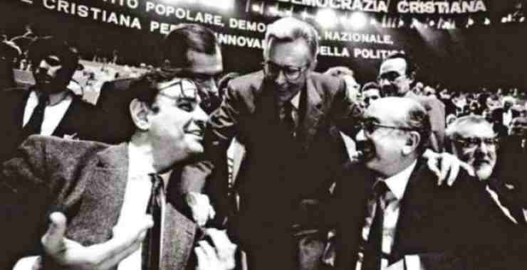 Arnaldo Forlani, Clemente Mastella e Ciriaco De Mita
