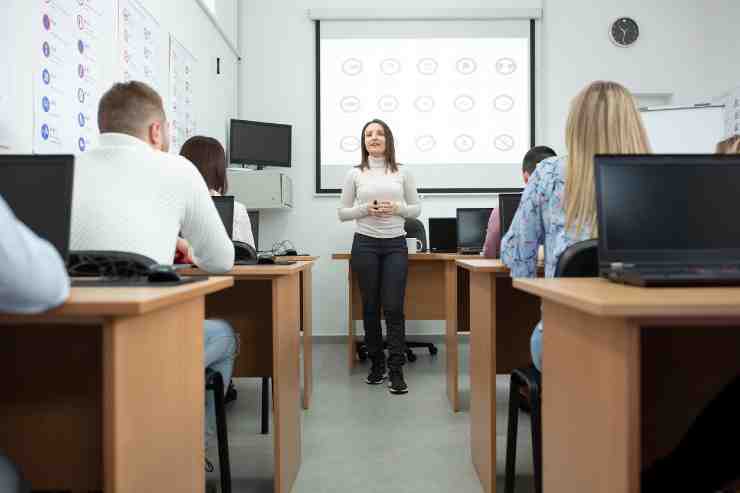 Aula di scuola guida