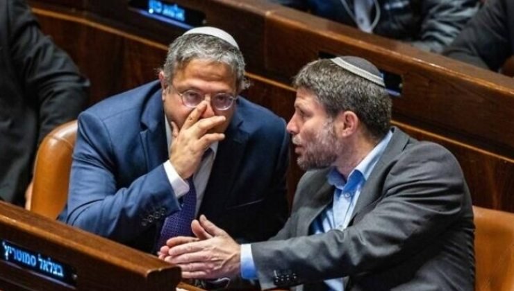 Ministri israeliani Ben Gvir e Smotrich 