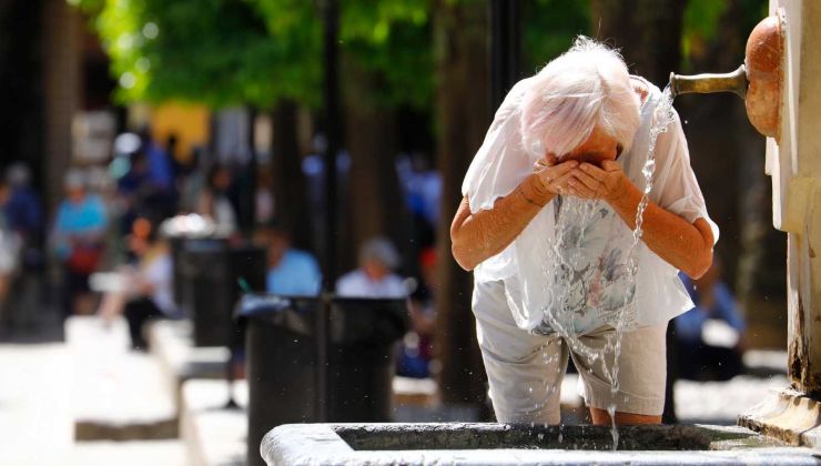 Caldo estremo in Italia