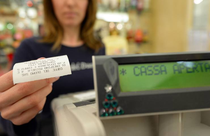 Cassa e scontrino