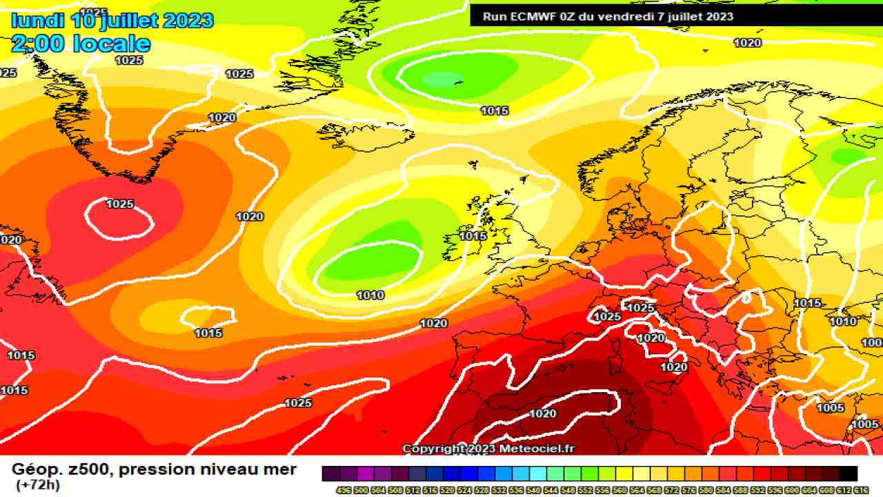 Meteo, Anticiclone africano