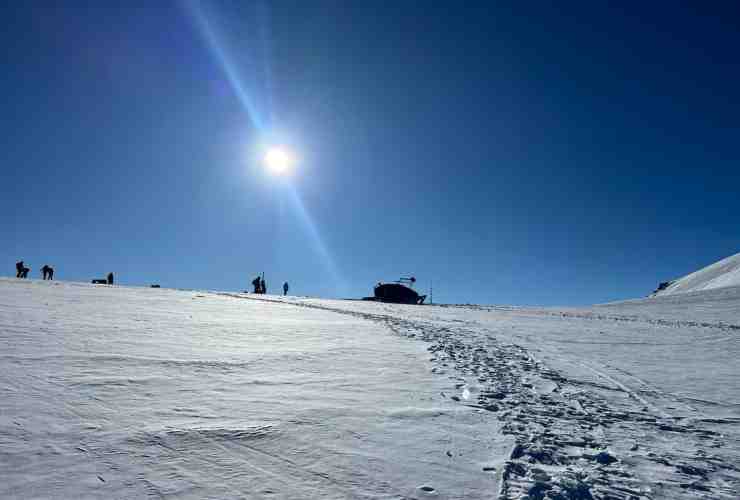 Elicottero precipitato sul Monte Rosa
