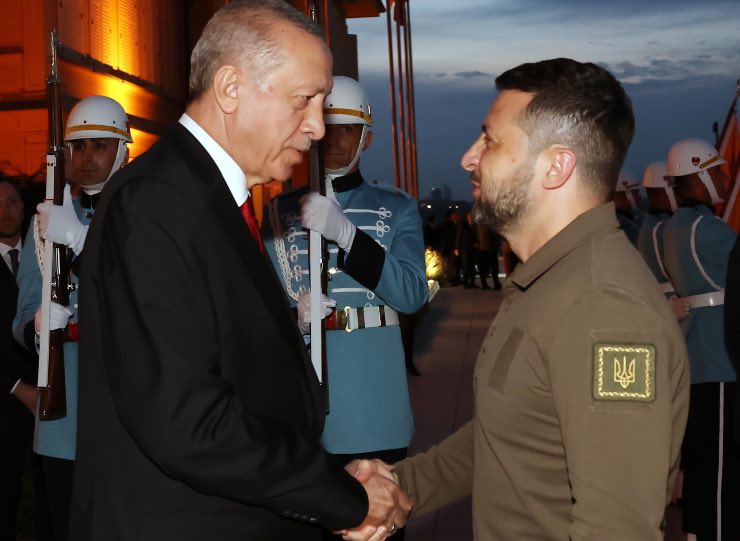 Erdogan e Zelensky, Turchia