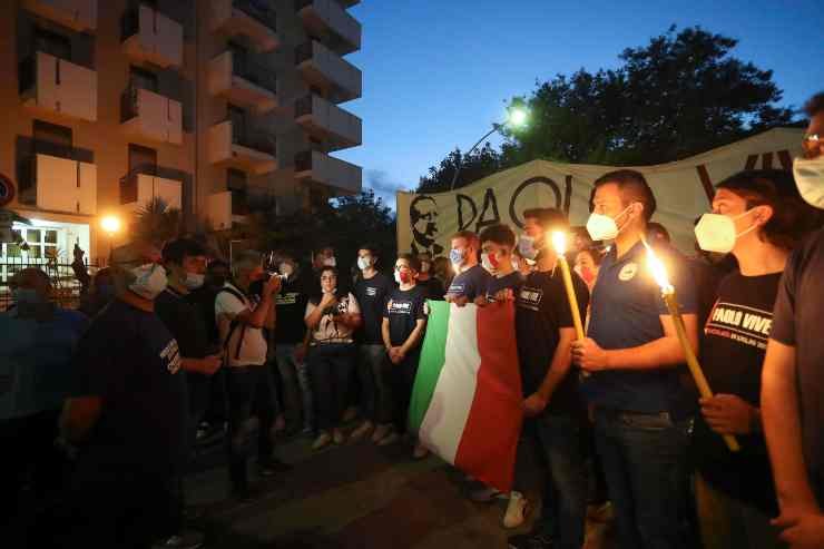 Fiaccolata per Borsellino