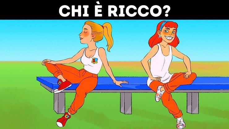 Indovinello chi è più ricco