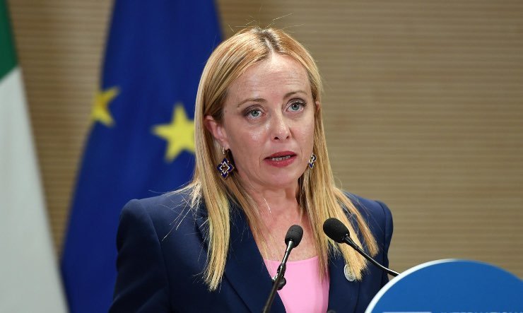 La premier Giorgia Meloni