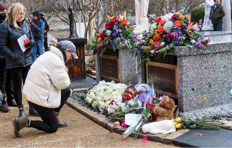 La tomba di Lisa Marie Presley