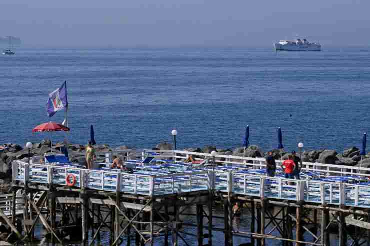 La zona dell'aggressione