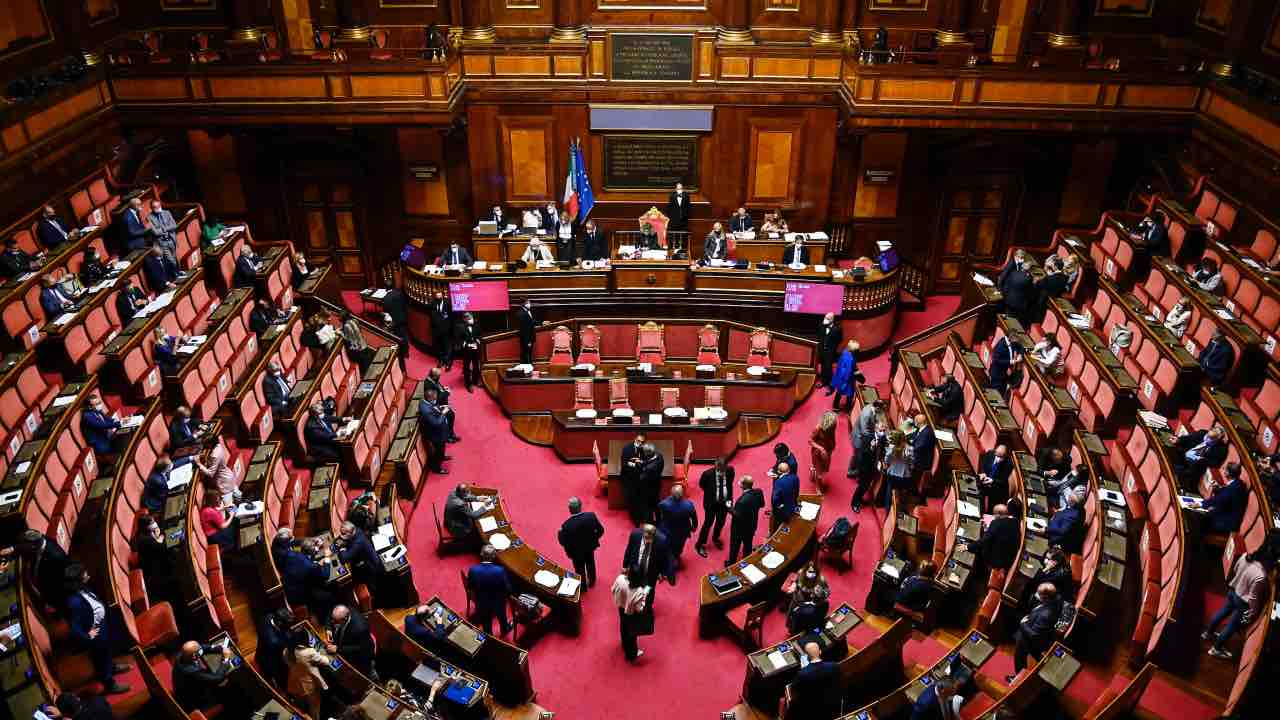 L'aula di Palazzo Madama
