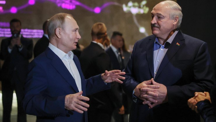 Putin e Lukashenko 
