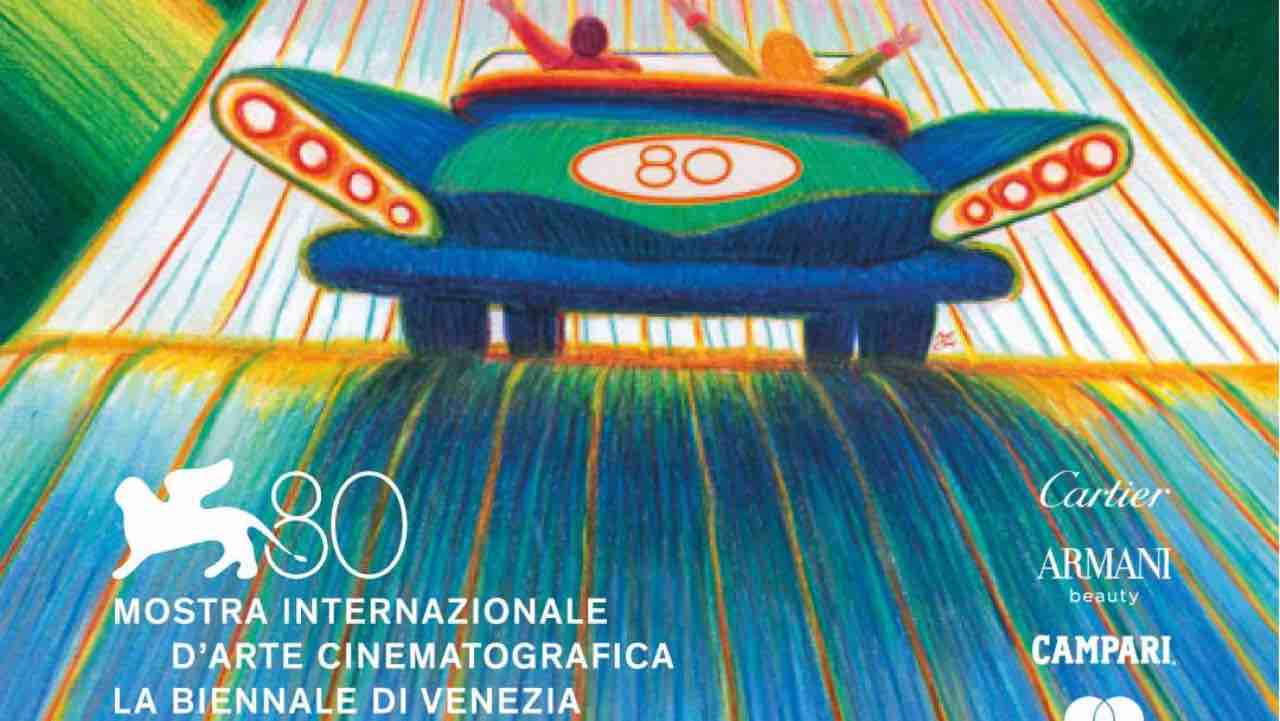 Manifesto ufficiale Festival di Venezia 2023