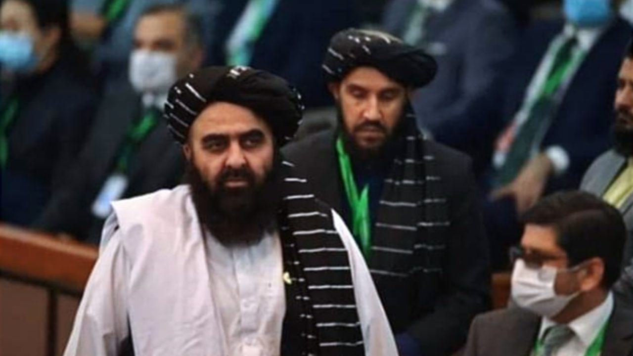 Ministro degli Esteri talebano Muttaqi 