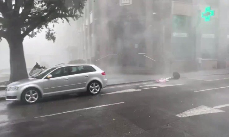 Nubifragio in Lombardia