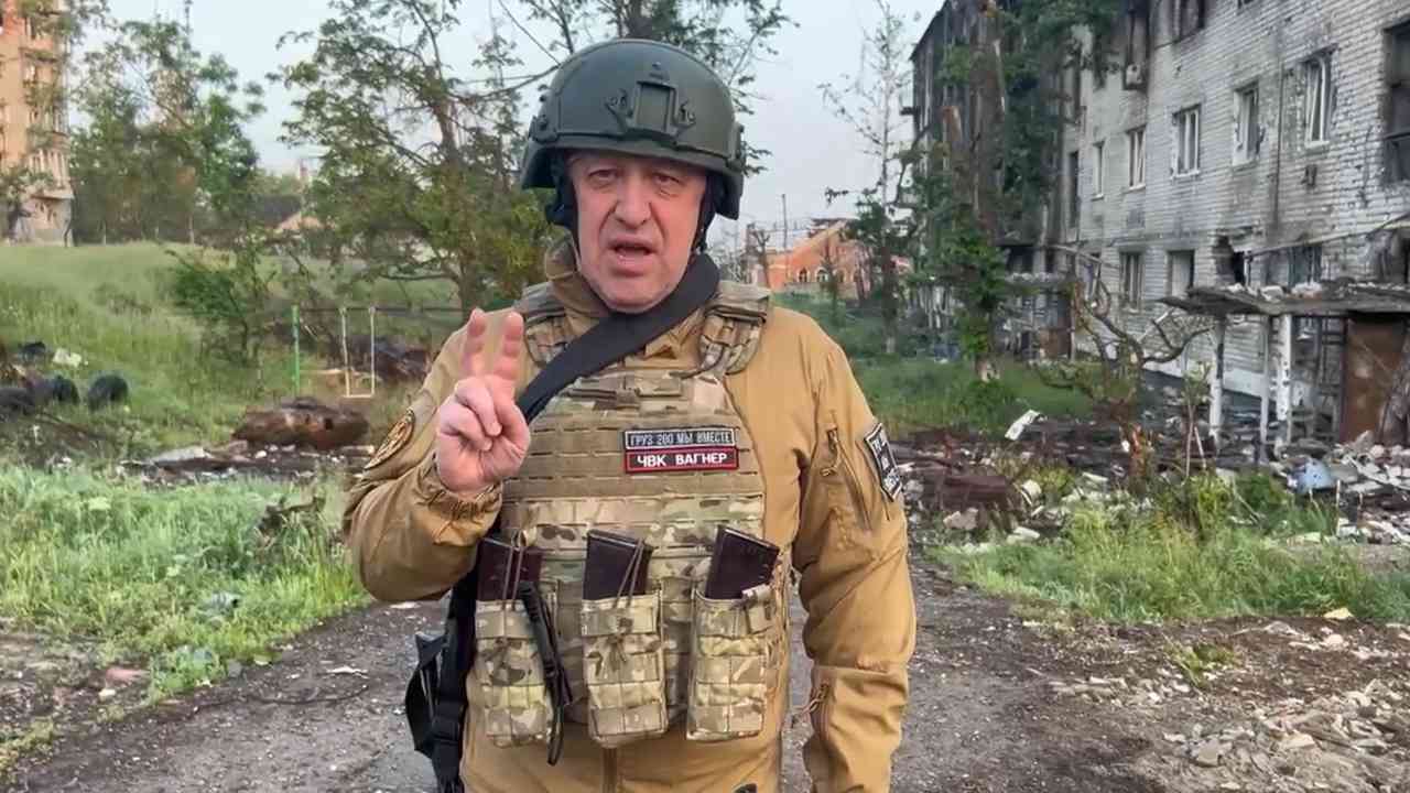 Leader milizie Wagner Prigozhin 