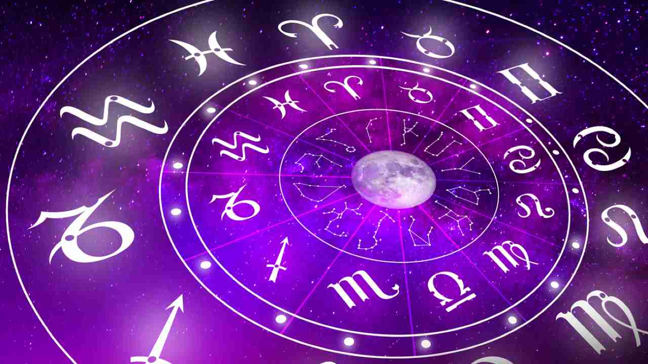Ruota con i segni zodiacali