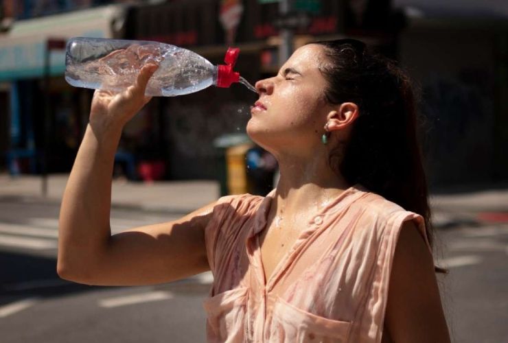 Caldo rovente in Italia