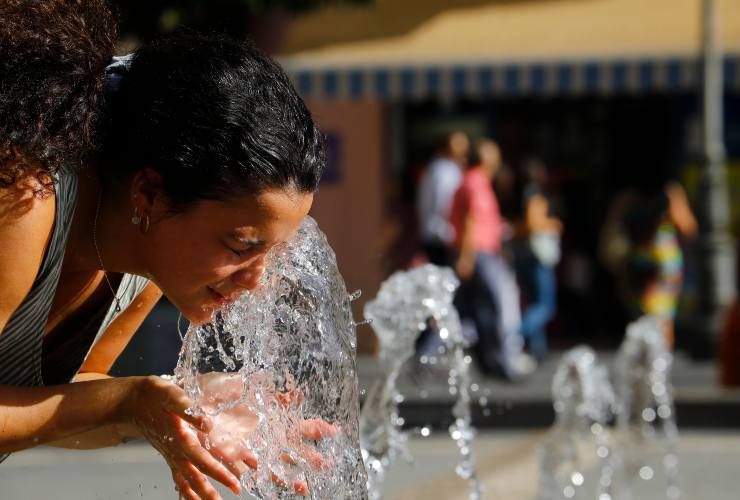 Temperature record in Italia