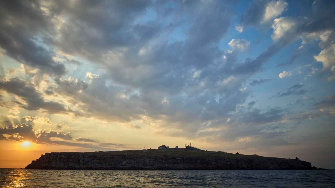 Tratto di Mar Nero vicino Odessa