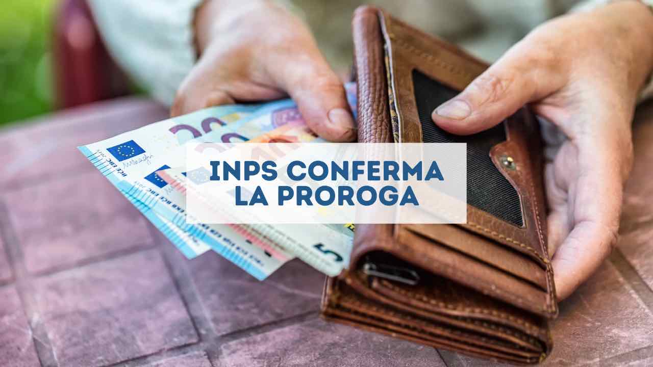 confermata la proroga