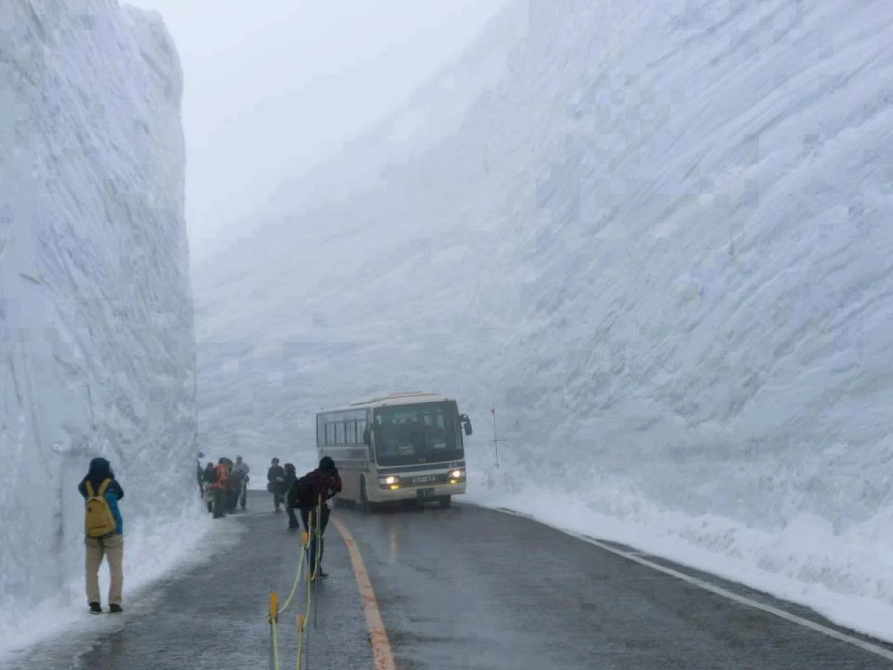 Giappone, la neve ad Hokkaido