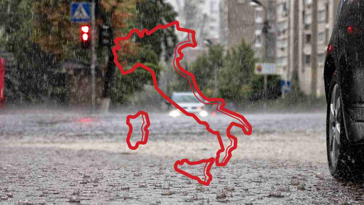 pioggia Italia