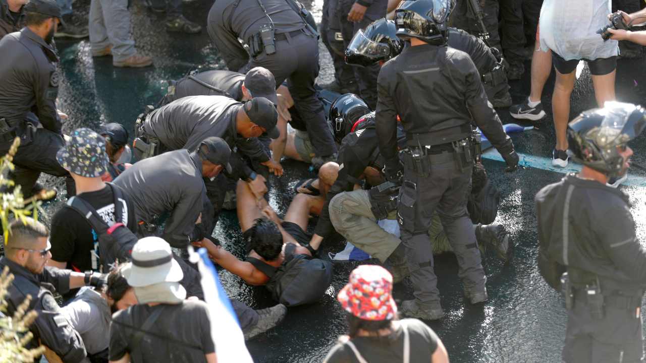 Proteste contro la riforma giudiziaria a Israele 