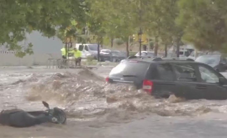 Alluvione in Saragozza