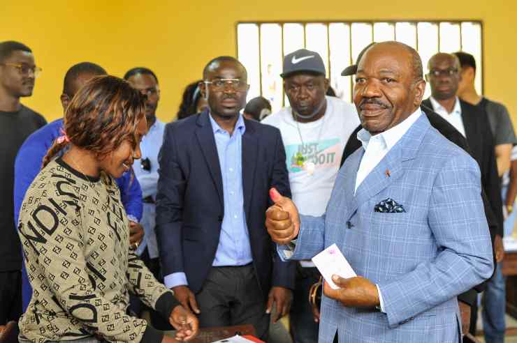 Ali Bongo Ondimba alle elezioni