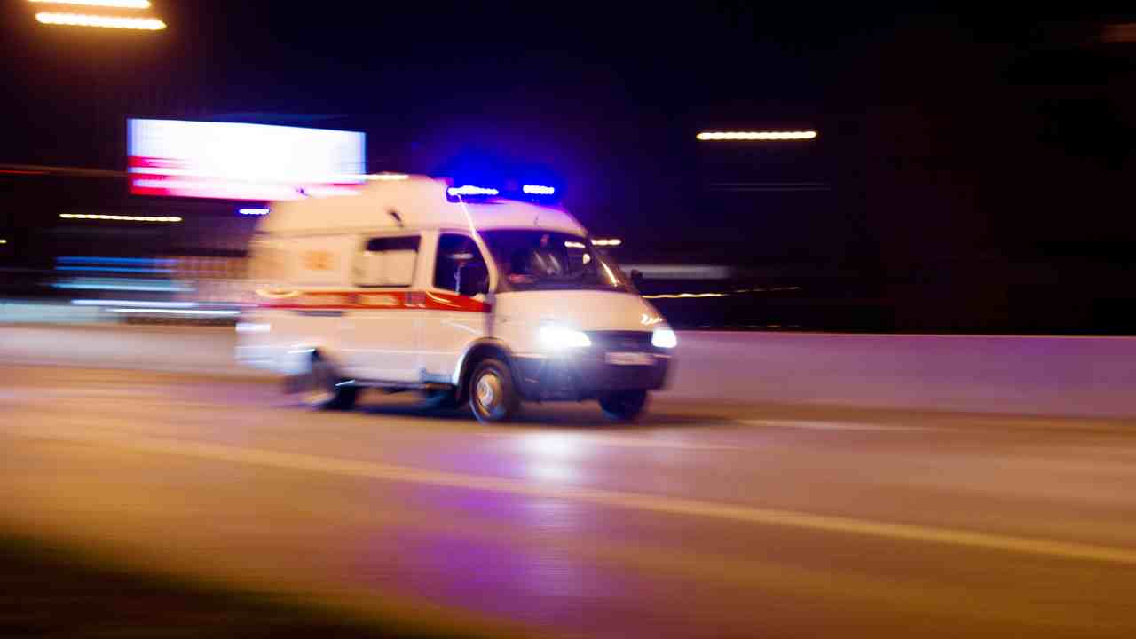 Ambulanza in corsa
