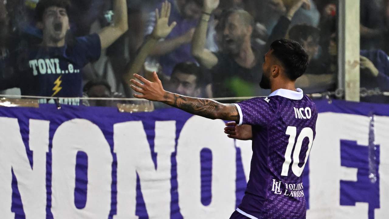 Fiorentina-Rapid Vienna, Nico Gonzalez