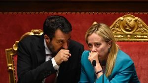 Giorgia Meloni e Matteo Salvini