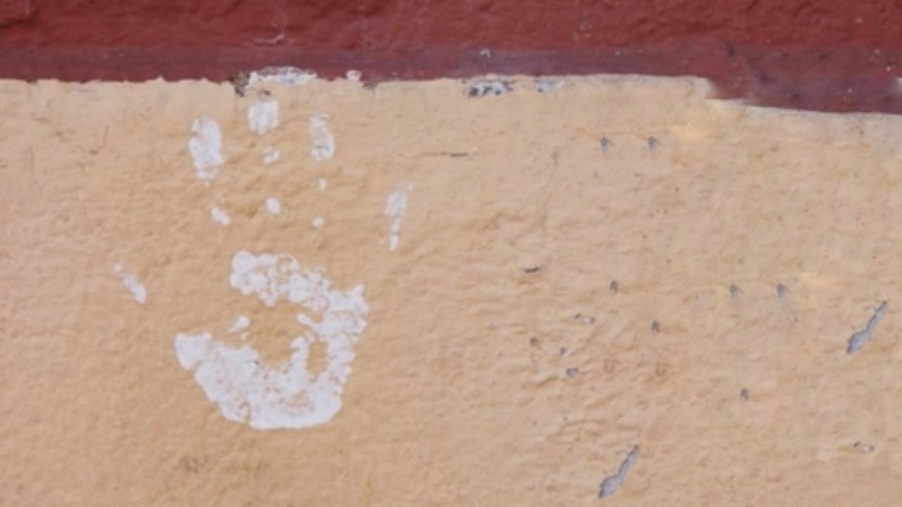Impronta sul muro