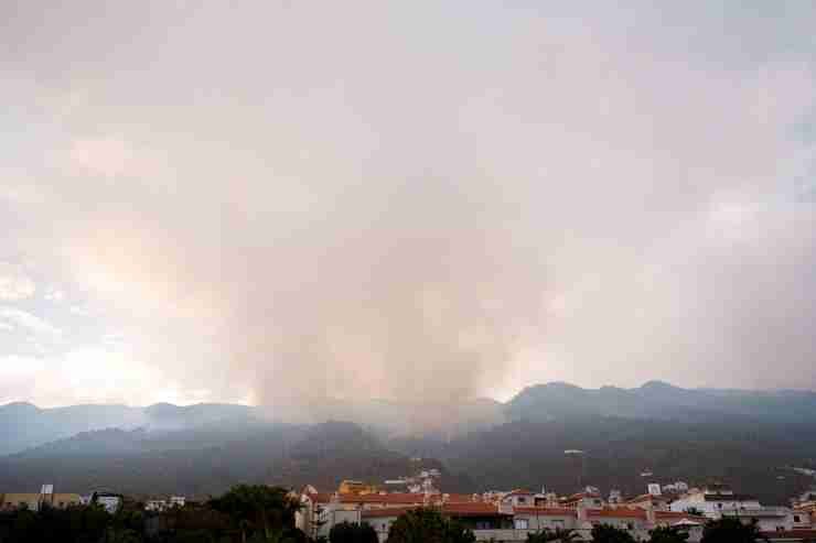 Incendio a Tenerife