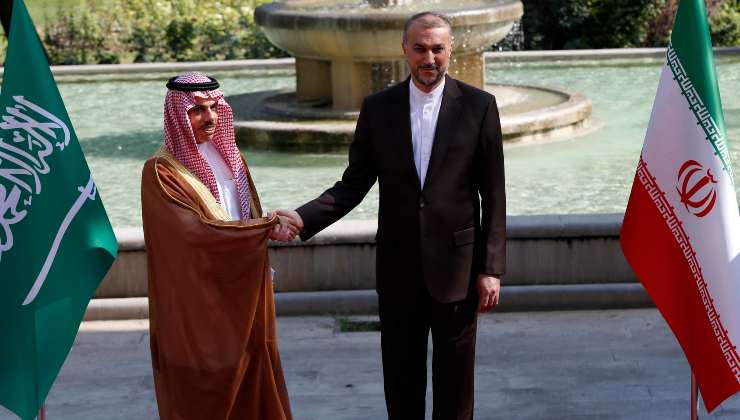 Ministri degli Esteri di Iran e Arabia Saudita 