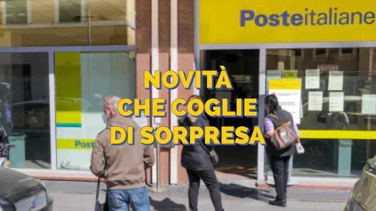 Novità poste italiane