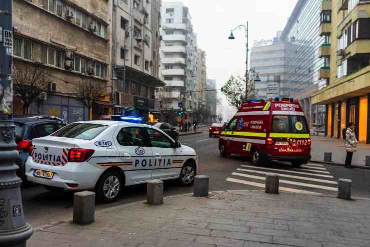 Polizia e ambulanza