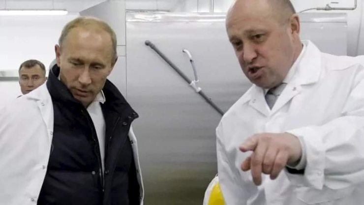 Putin e Prigozhin 