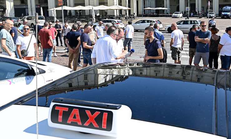 Sciopero Taxi