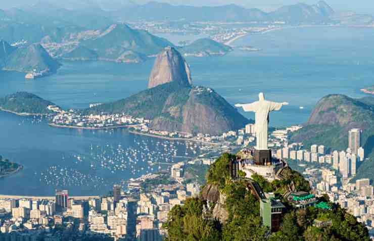Vista di Rio de Janeiro