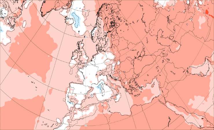 Anomalie delle temperature