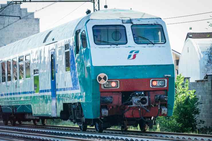 Convoglio sul luogo dell'incidente 