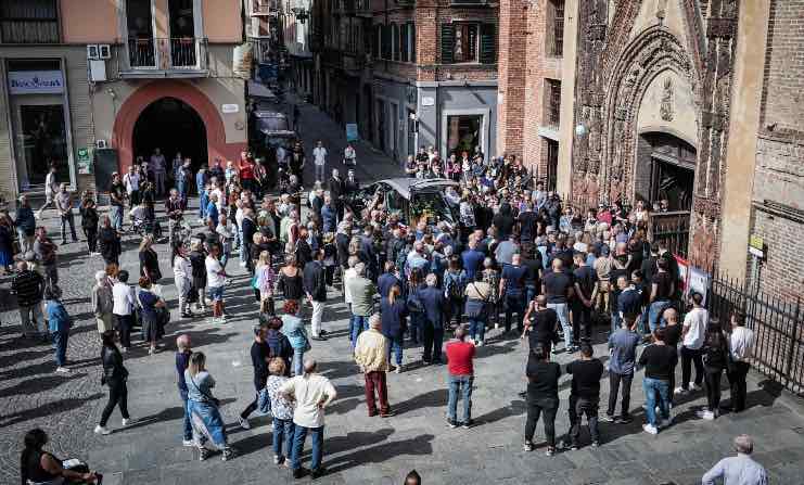 Duomo di Chivasso a Torino, funerali di Giuseppe Aversa