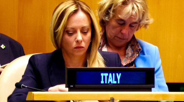 Giorgia Meloni all'ONU