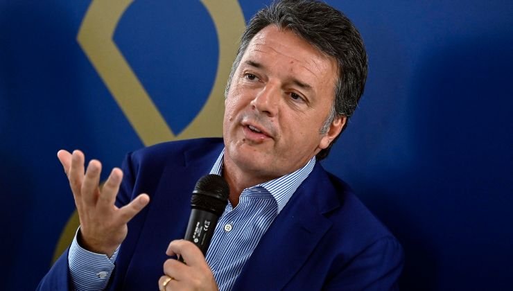 Il politico Matteo Renzi